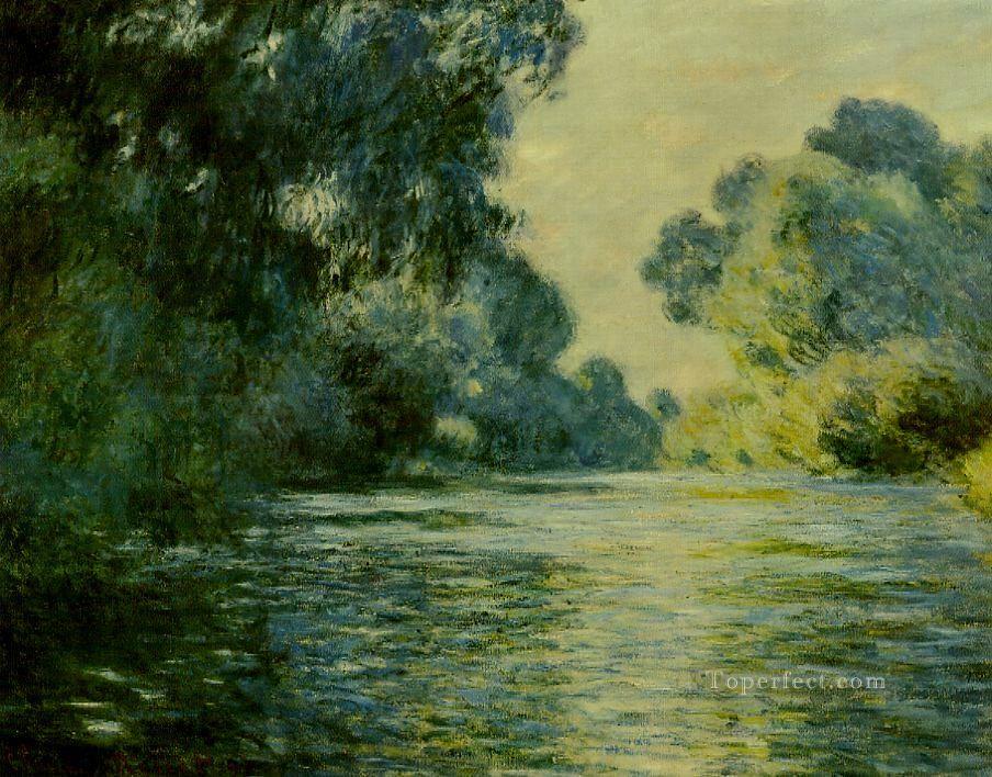 ジヴェルニーのセーヌ川の支流 クロード・モネ油絵